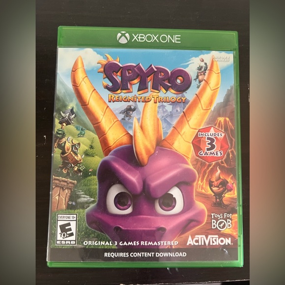 Spyro Reignited Trilogy - Microsoft‎ Xbox One ***Rated E*** Single Player - Picture 1 of 5